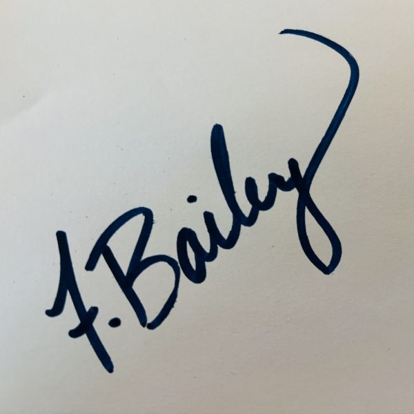 Frankie Bailey's artist signature